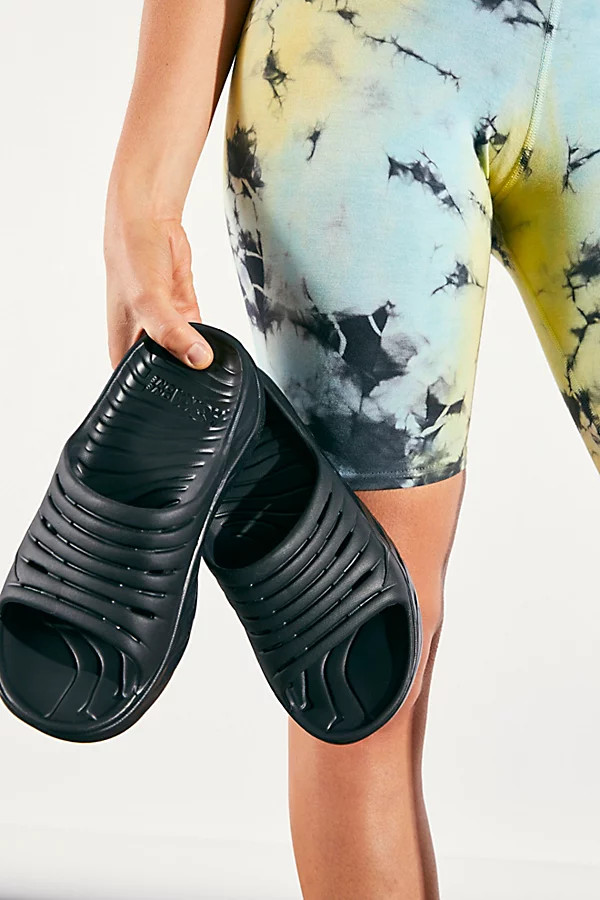 HOKA Ora Recovery Slides by HOKA at Free People, Black / Black, US 8 | Free People (Global - UK&FR Excluded)