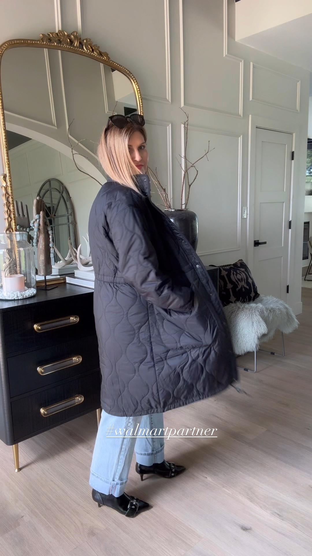 Quilted cocoon jacket size small perfect for fall! Wearing a size 4 in the jeans and booties tts. It’s all @walmartfashion 🤍 #walmartpartner #walmartfashion

#LTKFindsUnder50 #LTKStyleTip #LTKOver40