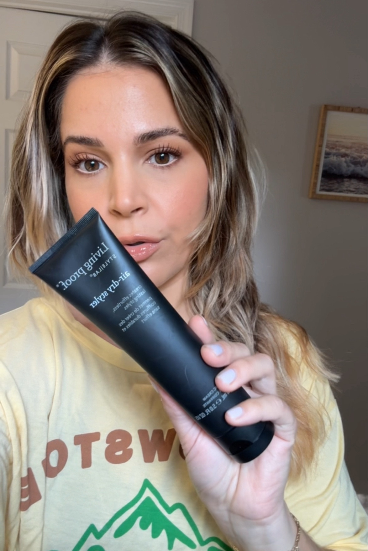 the best product to apply to damp hair and allow it to air dry and keep it smooth!

#LTKFindsUnder50 #LTKBeauty #LTKActive