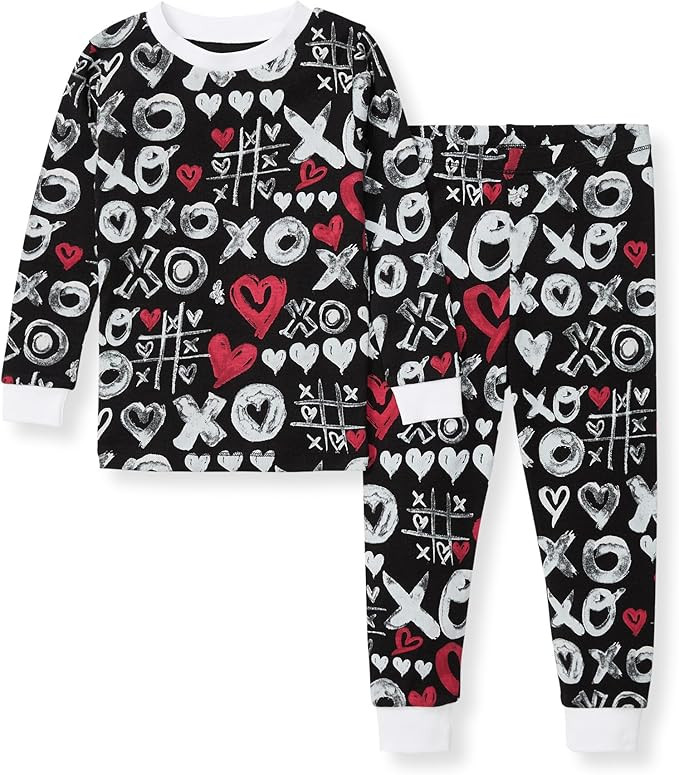 Burt's Bees Baby Baby Boys Pajamas, 2-Piece Long Sleeve Tee and Long Pant Cotton PJ Set, Sizes fo... | Amazon (US)