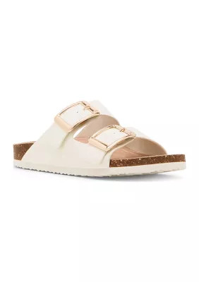 Madden Girl Women's Bodie 2 Band Footbed Sandals | Belk