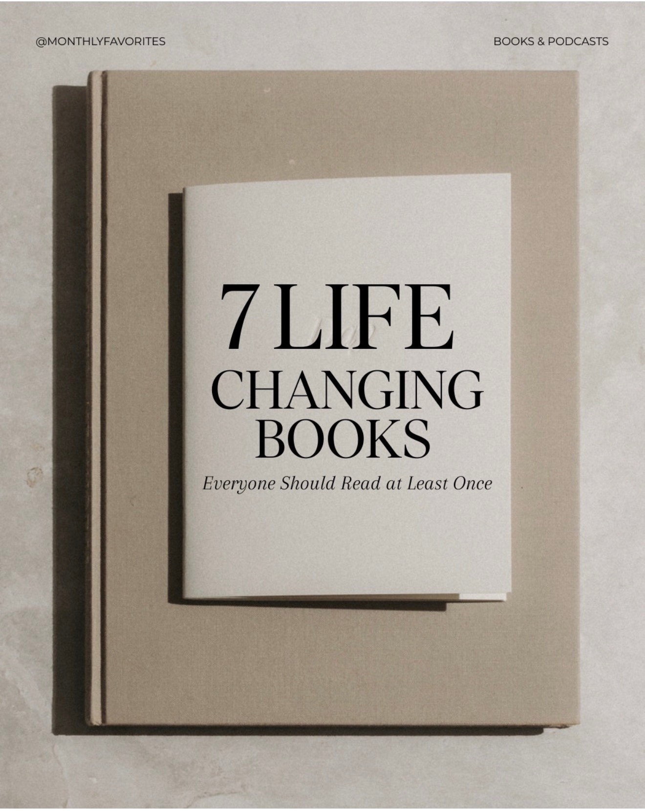7 Life-Changing Books Everyone Should Read at Least Once⁠
⁠
Some books meet you exactly where you are—and quietly help you see life differently. These are the titles we return to again and again for clarity, healing, creativity, and perspective.⁠
⁠
You Can Heal Your Life by Louise Hay is a foundational read on the mind-body connection, helping readers understand how thoughts and beliefs can influence health and emotional wellbeing. It’s a powerful introduction to self-compassion and personal responsibility.⁠
⁠
The Alchemist is a timeless story about intuition, purpose, and trusting your own path. Simple yet deeply meaningful, it reminds you to listen to what feels true.⁠
⁠
The Four Agreements offers a clear framework for personal freedom, encouraging integrity, self-trust, and emotional resilience through everyday choices.⁠
⁠
The Untethered Soul explores awareness and inner freedom, helping you step back from anxious thought patterns and reconnect with a calmer, more grounded sense of self.⁠
⁠
Big Magic: Creative Living Beyond Fear reframes creativity as something available to everyone, encouraging curiosity, courage, and joy over perfection.⁠
⁠
The Power of Now centers on presence, teaching how living in the moment can reduce stress and bring greater peace and clarity.⁠
⁠
The Seven Spiritual Laws of Success blends ancient wisdom with modern insight, offering a holistic approach to success rooted in balance, intention, and alignment.⁠
⁠
These are the kinds of books that stay with you—sometimes for a season, sometimes for life.⁠
⁠
Save this list for later, share it with a friend who loves a good mindset shift, and follow for more thoughtful recommendations and curated inspiration worth your time.⁠
⁠
Join The Monthly for weekly edits, intentional living guides, and favorites designed to support your growth.⁠
⁠
With love 🤍⁠
⁠
#bookstoread #lifegrowth #mindsetshift #selfhealing #spiritualgrowth #personaldevelopment #wellnessreads #monthlyfavorites

#LTKselfcare #LTKdayinmylife #LTKstorytime