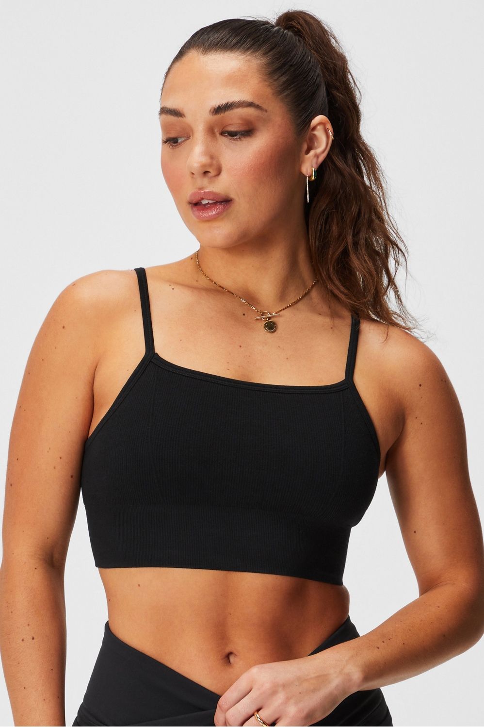 Cloud Seamless Midi Bralette | Fabletics - North America