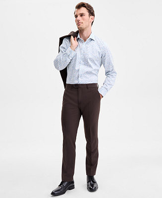 Bar III Men's Slim-Fit Solid Wool-Blend Suit Separate Pants, Exclusively at Macy's - Macy's | Macy's