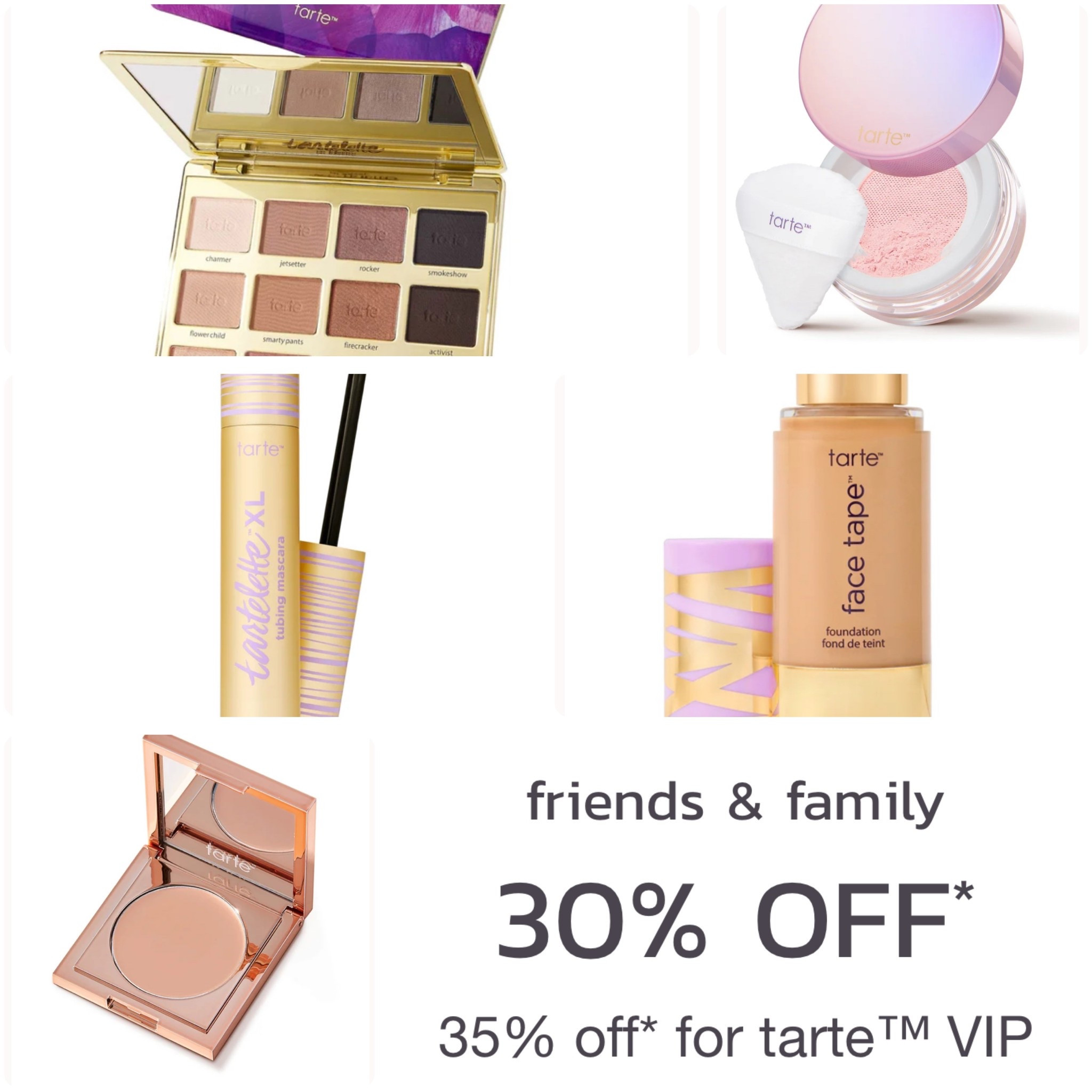 Tarte Cosmetics 30% Off Sale 

#LTKSaleAlert #LTKBeauty #LTKItBag