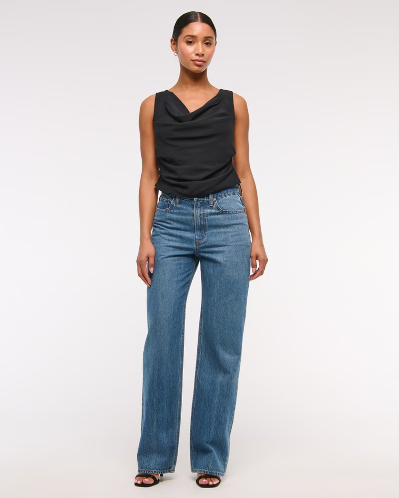 High Rise Loose Jean | Abercrombie & Fitch (US)