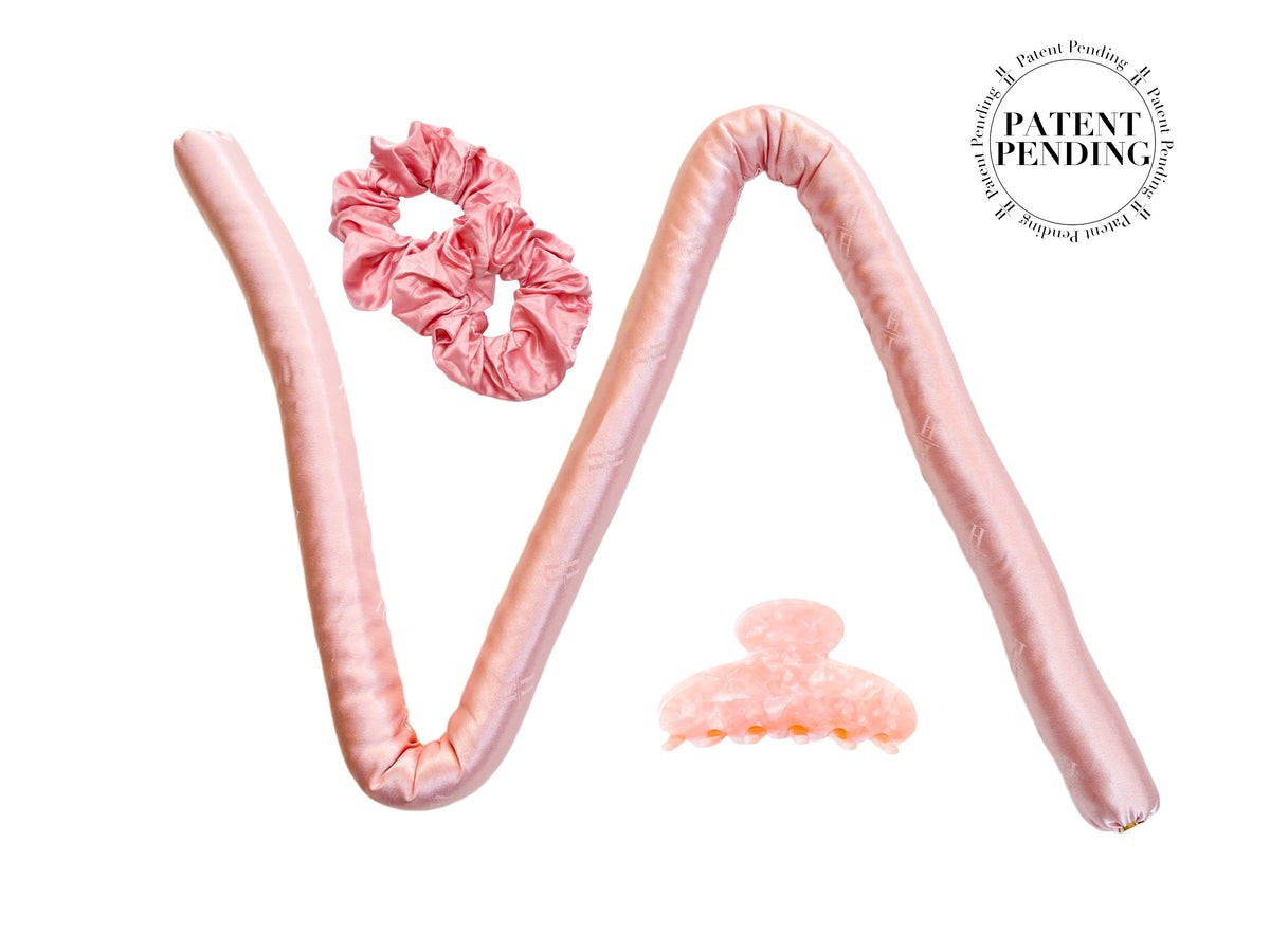 The Signature Curling Ribbon™ Kit Pink | Heatless Hair