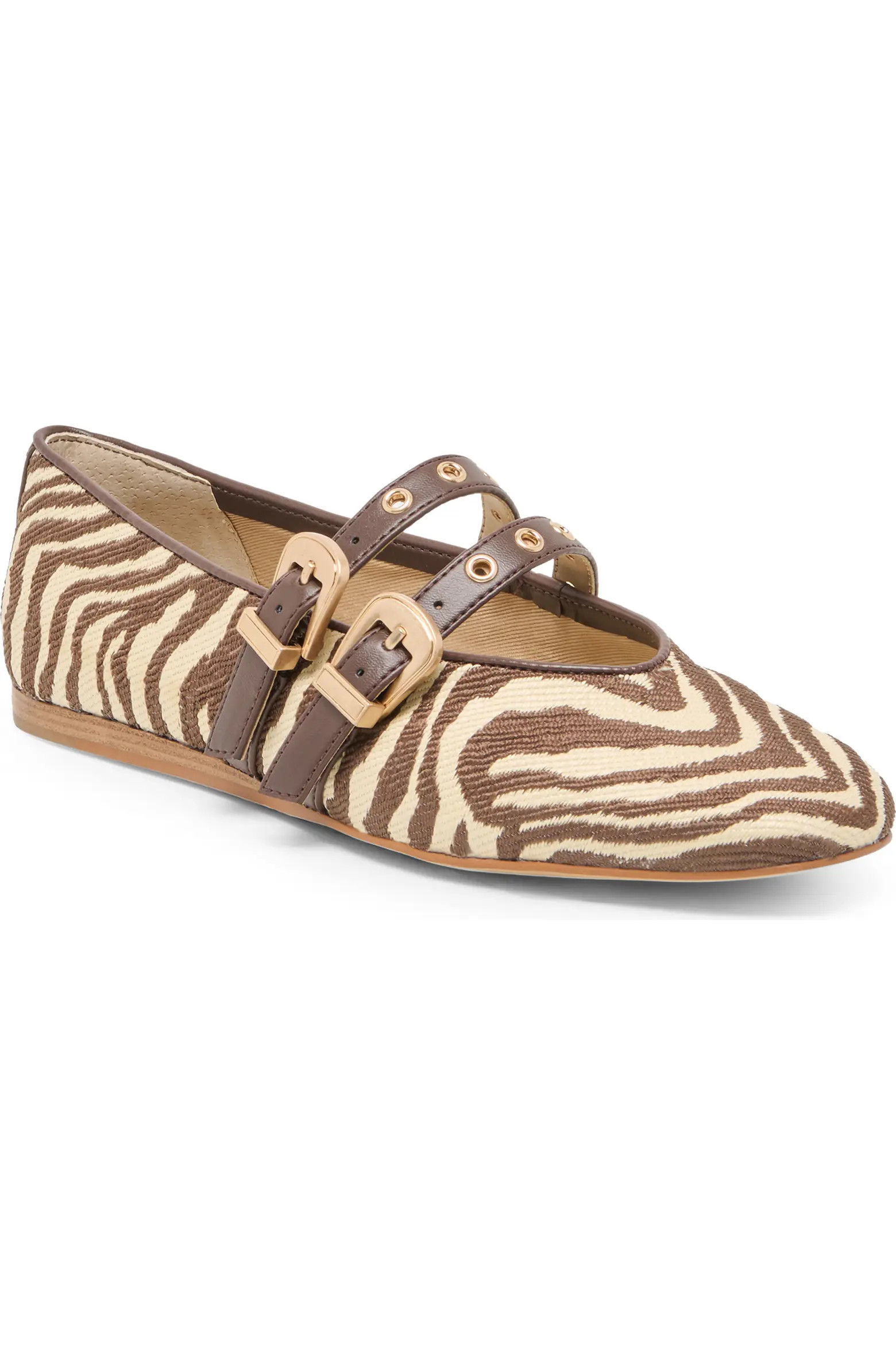 Baylee Grommet Mary Jane Flat (Women) | Nordstrom | Nordstrom