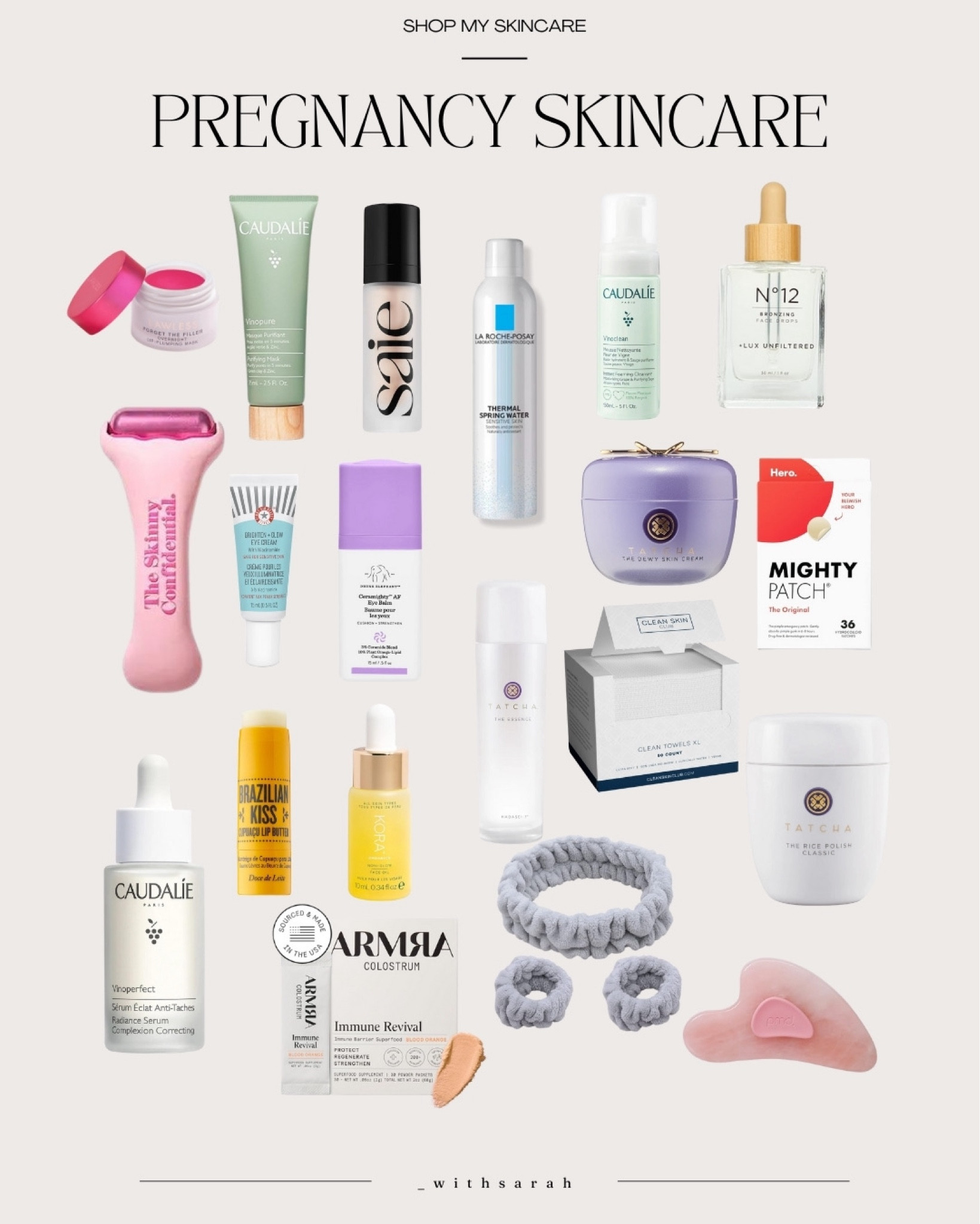 Pregnancy safe skincare! My full routine is up on YouTube 🤍

#LTKbeauty #LTKbump #LTKbaby