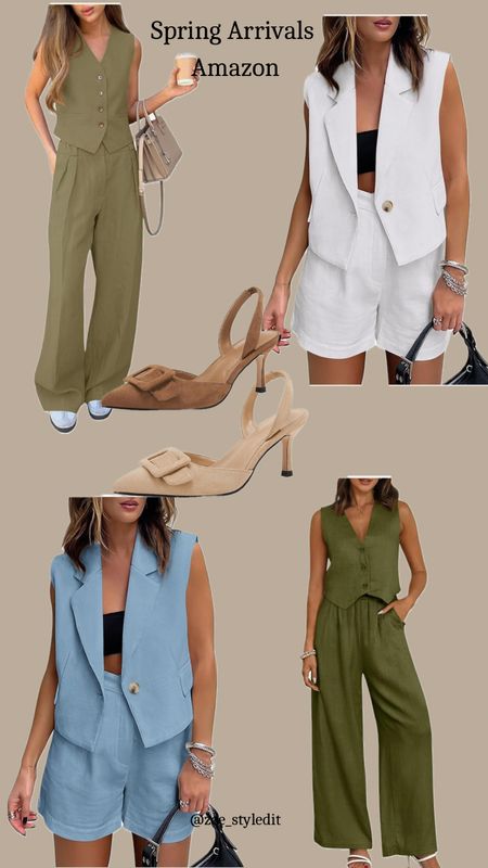 Spring Outfit from Amazon
Ordered these sets in small 


#LTKstyletip #LTKSeasonal #LTKSpringSale