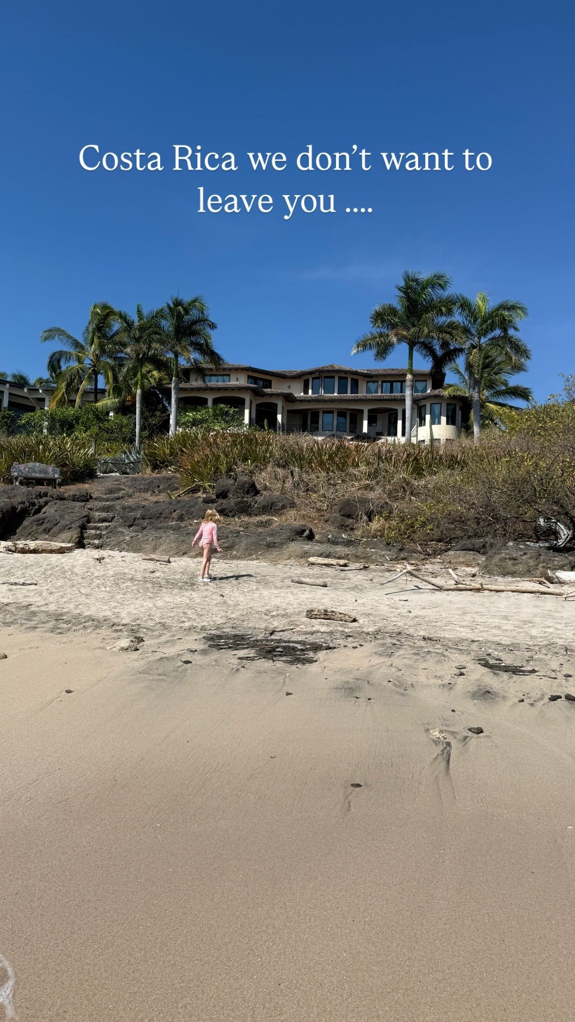 Costa Rica we don’t want to leave you ……..