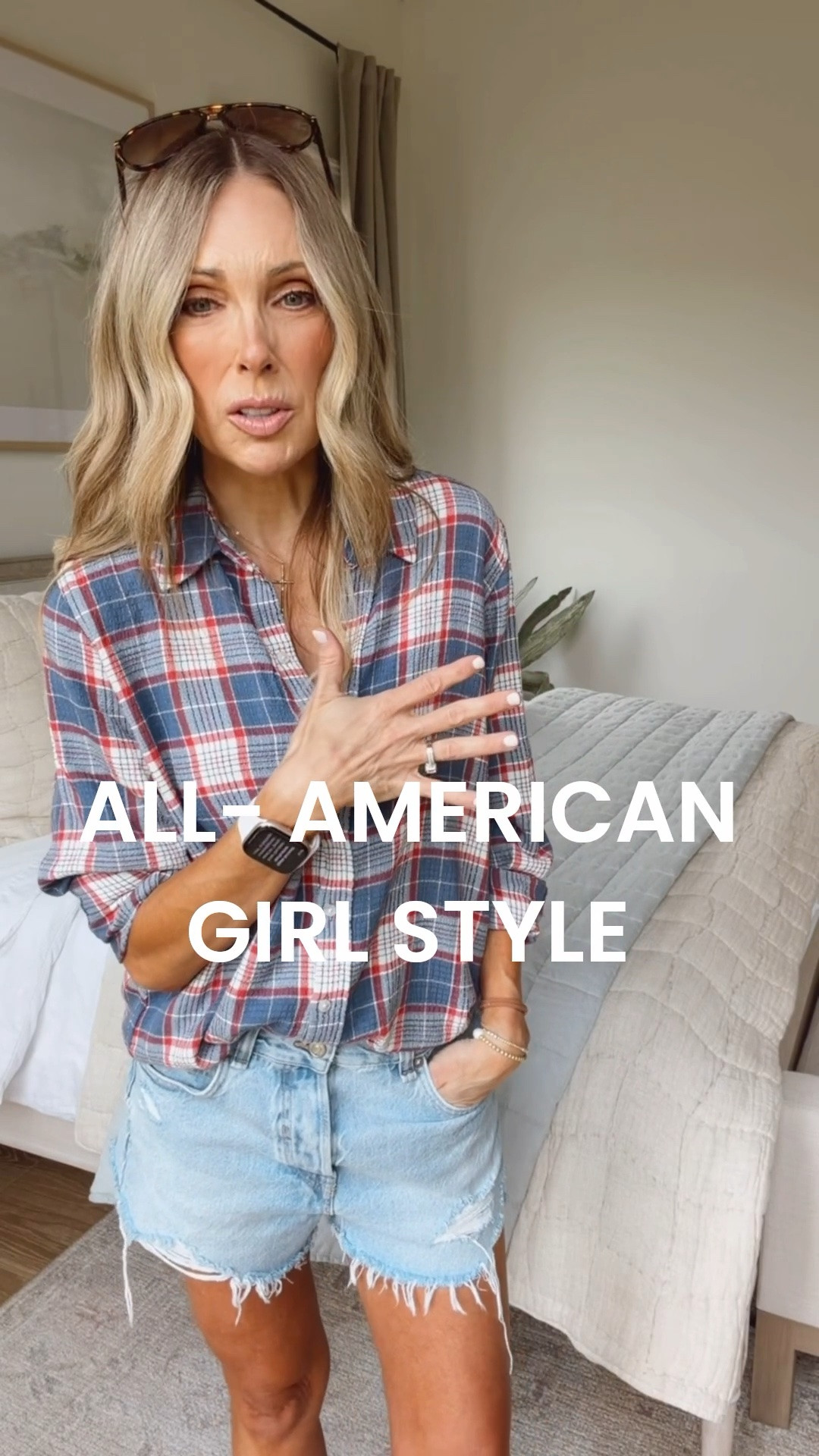 Nothing says All American girl like a pair of cut-offs and a summer button down!

#LTKmomlife #LTKootd #LTKdayinmylife