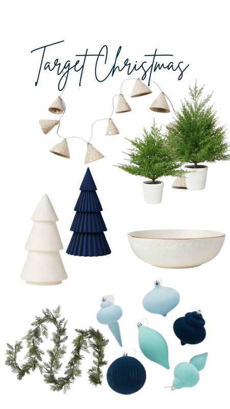 Target Christmas decor 
Blue and neutral coastal christmas 2024

#LTKSeasonal #LTKHoliday #LTKHolidaySale