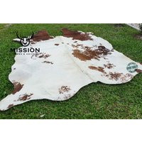 Speckled Brown M Cowhide Rug Unique Peau De Vache. Piel Vaca Cow Hide Skin | Etsy (US)