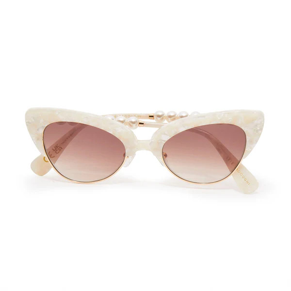 MOTHER OF PEARL NASHVILLE CAT-EYE SUNGLASSES | LELE SADOUGHI