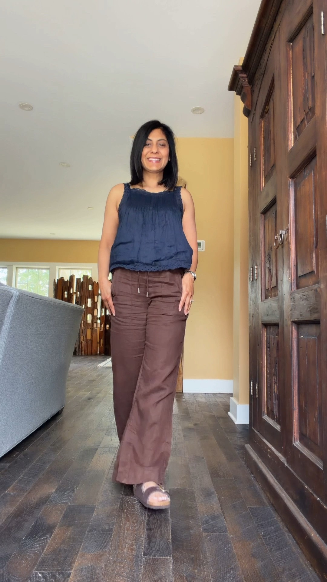 A fresh haircut + a constant companion + relaxed linen = enjoying the last days of summer! 
💙 Nipa 


#linenoutfit #casualstyle #summeroutfit #linenpants #casualsummeroutfit

#LTKootd #LTKOver40 #LTKSaleAlert