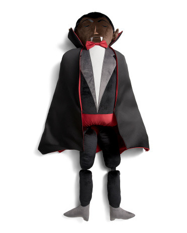 60x30 Life Sized Shaped Dracula Pillow | TJ Maxx