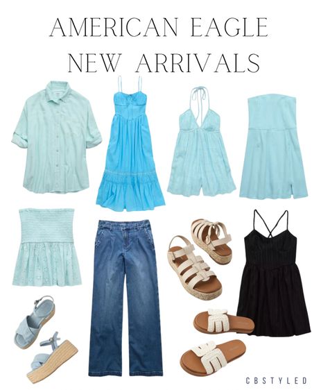 New summer arrivals from American Eagle. Summer outfit ideas, summer fashion finds, summer style 

#LTKStyleTip #LTKFindsUnder100