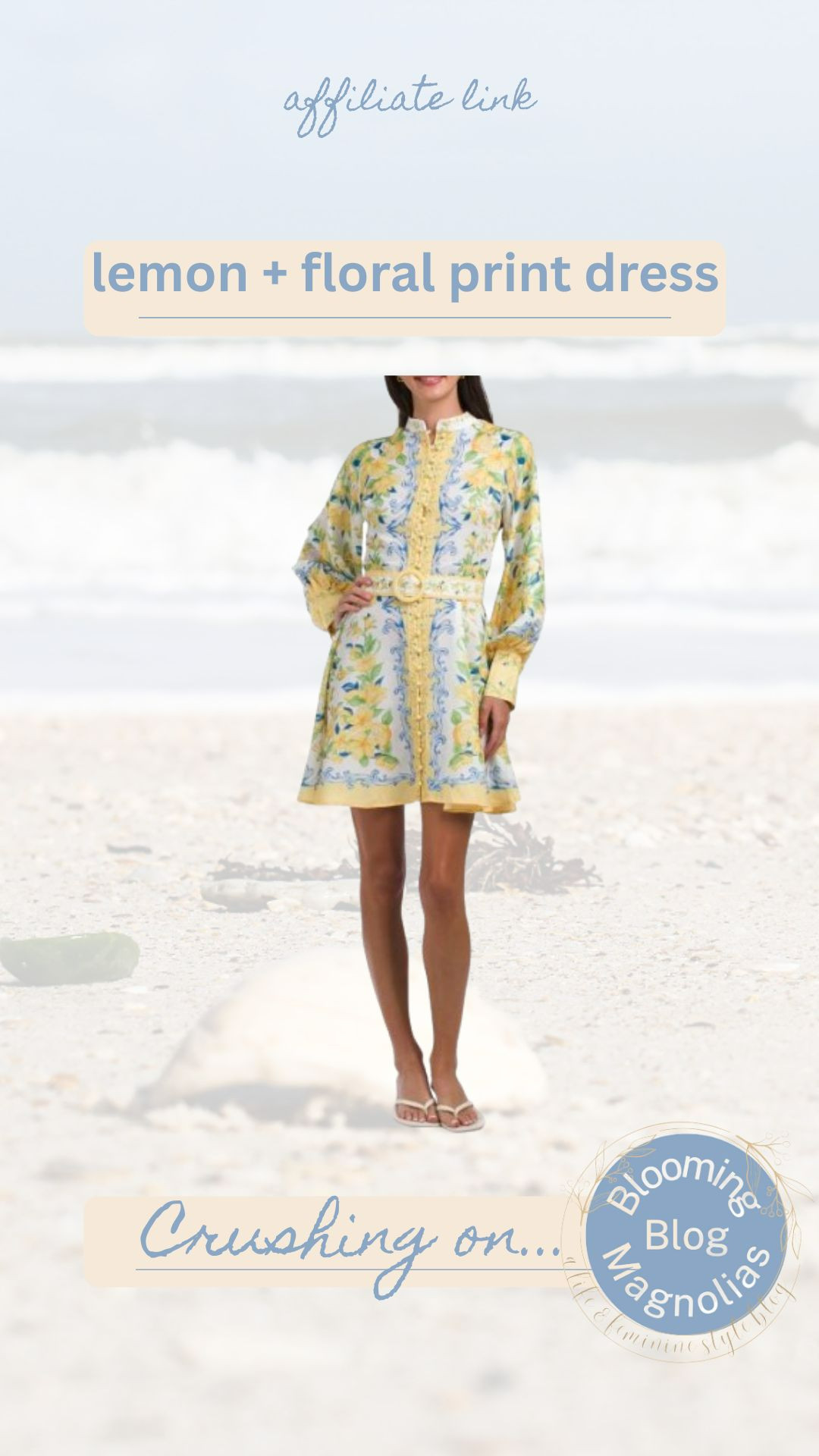 This floral and lemon print dress is perfection!!! And it's only $60! 

 