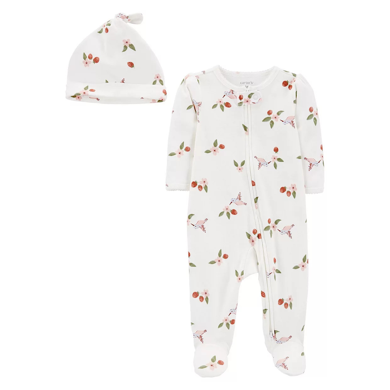 Baby Girl Carter's 2-Pack Sleep & Play & Cap Set | Kohl's