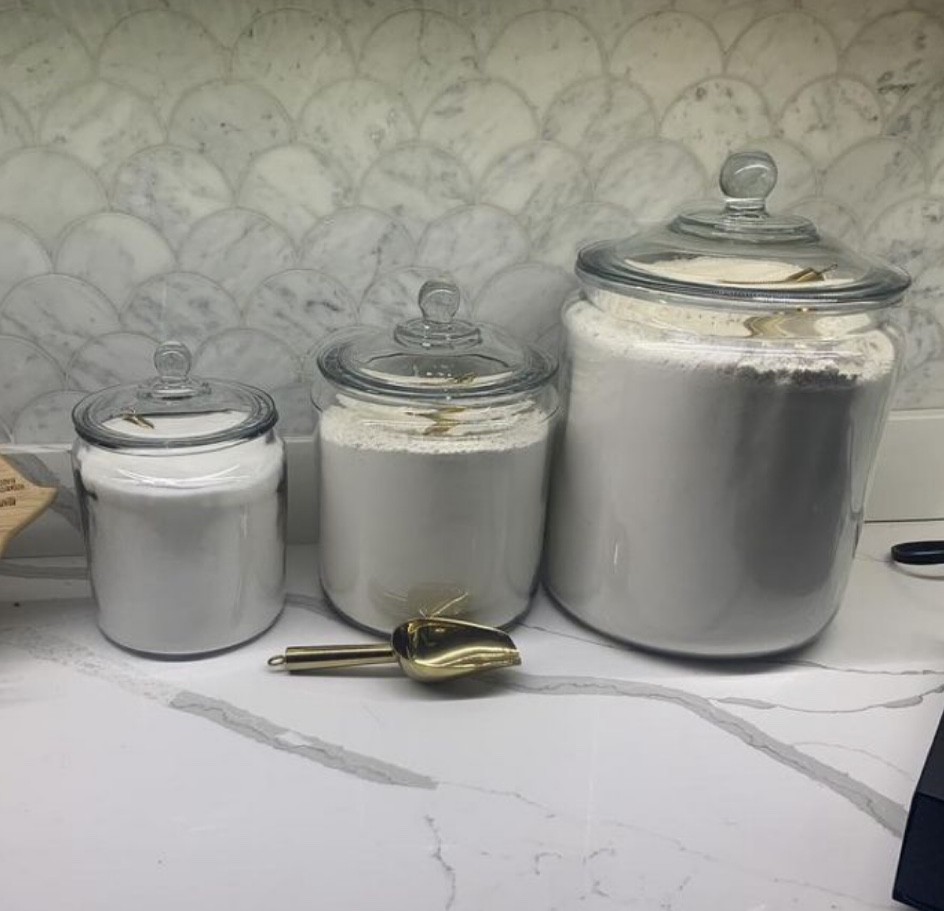 Jars are great for kitchen and/or laundry detergent 

#LTKunder100 #LTKunder50 #LTKhome