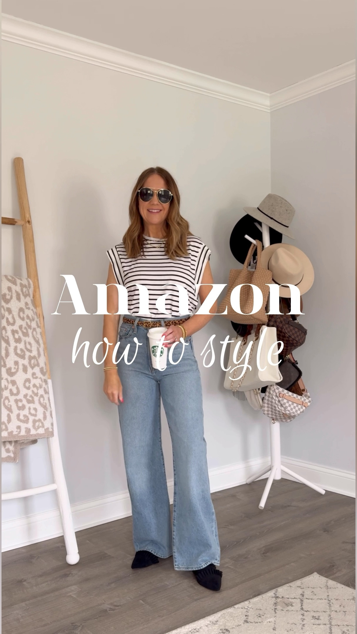 This striped top is hands down one of my favorite Amazon purchases and can be styled so many different ways! I love the stripes but it also comes in solids. I'm wearing a size medium.

Amazon spring sale, Amazon outfits, spring outfit idea, striped tee, Amazon haul, Amazon fashion finds 2024, closet staple, wardrobe basic capsule wardrobe, timeless PEg18 style

#LTKVideo #LTKover40 #LTKstyletip