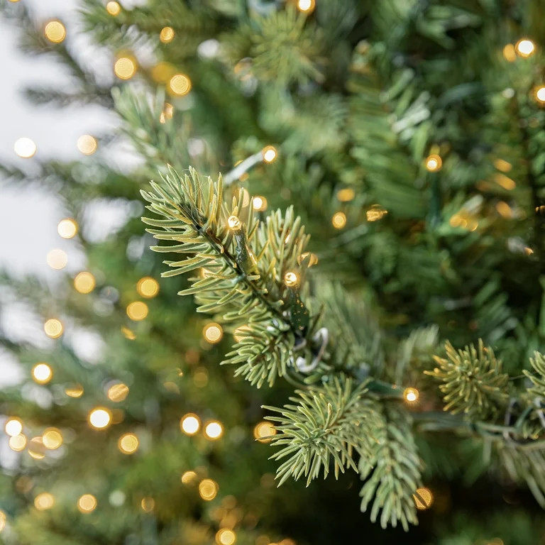 My Texas House 6.5' Grand Spruce Prelit Green Artificial Christmas Tree with LumaDazzle Color-Cha... | Walmart (US)