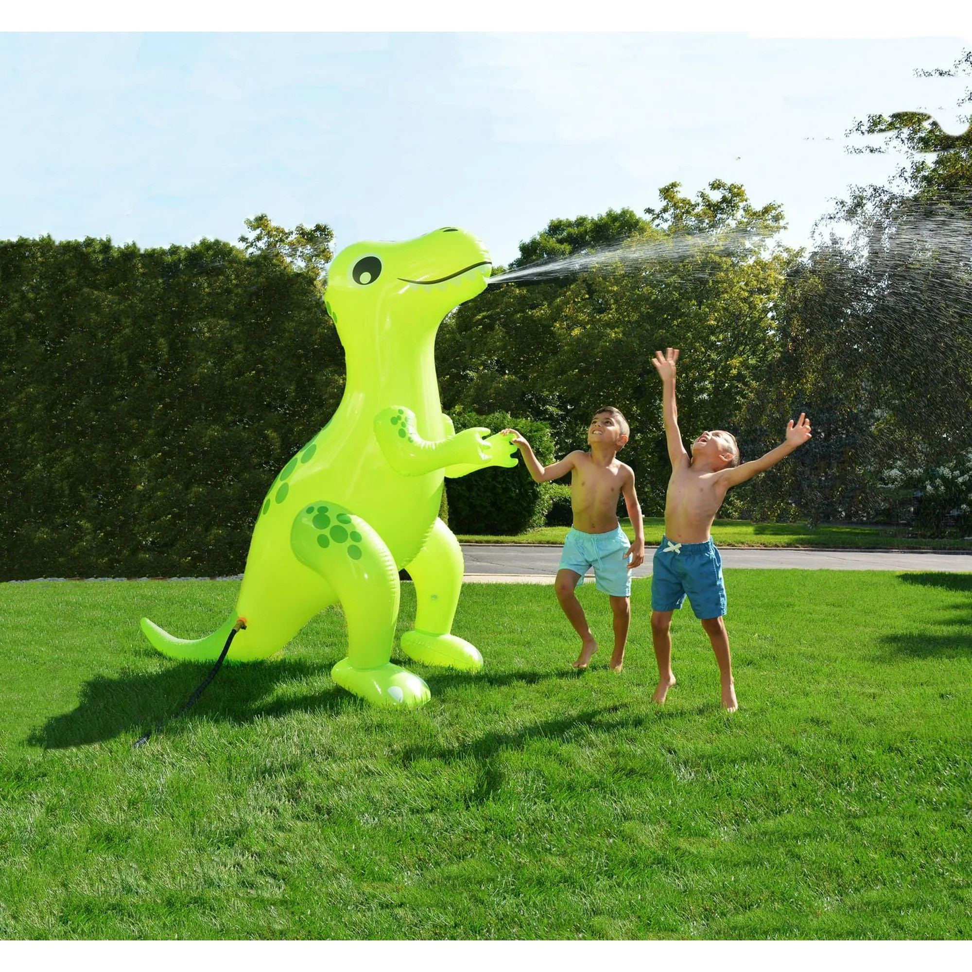 Bluescape 65-inch Inflatable Dinosaur Sprinkler, Stay cool in the sprays | Walmart (CA)