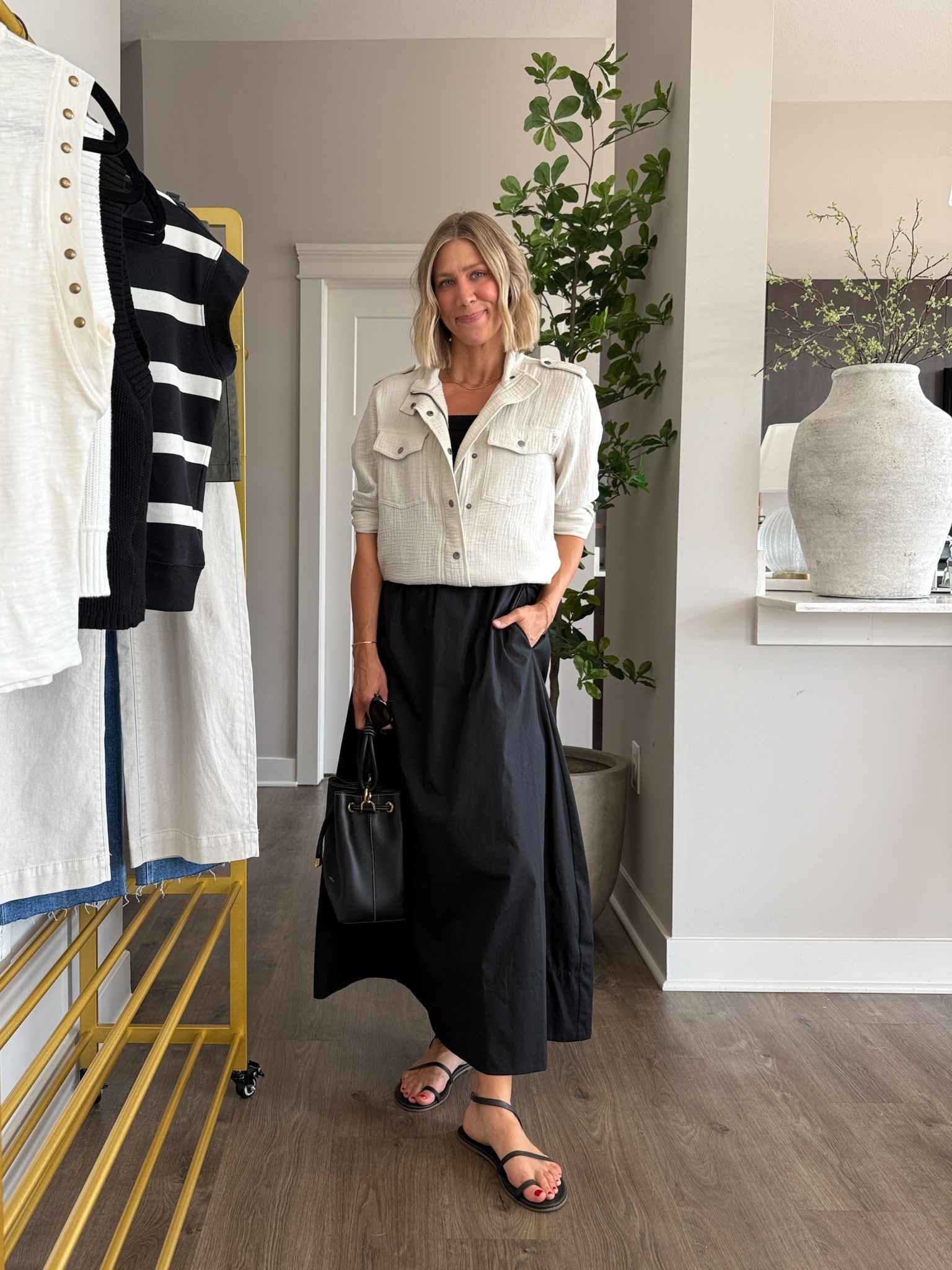 Wearing XS dress, small jacket 

@evereveofficial #everevepartner #everevestyle 

#LTKStyleTip #LTKOver40 #LTKFindsUnder100