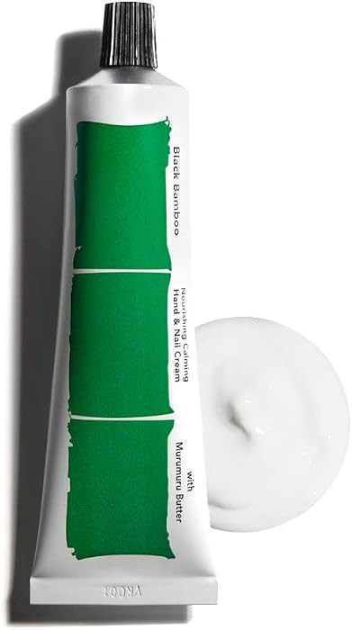 HARUHARU Black Bamboo Hand & Nail Cream, 1.69 fl.oz, Nourish & Calm, Vegan | Amazon (US)