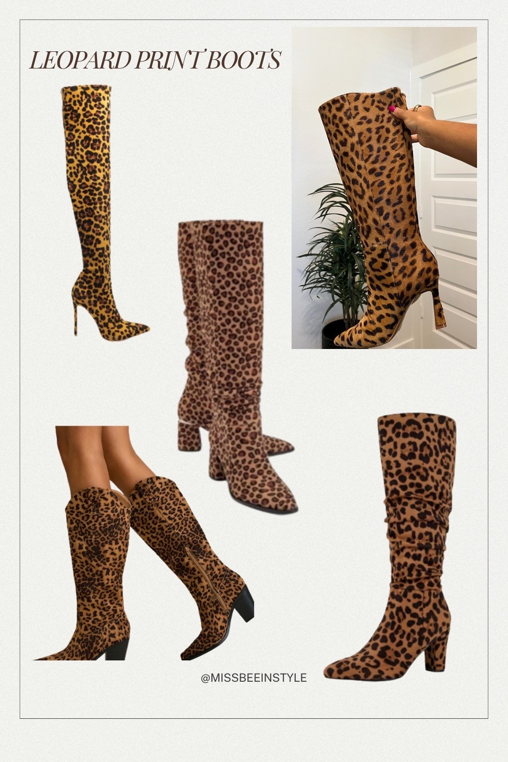 I couldn’t wait to wear my leopard boots this fall. Here’s a few similar options I like.     

#LTKootd
