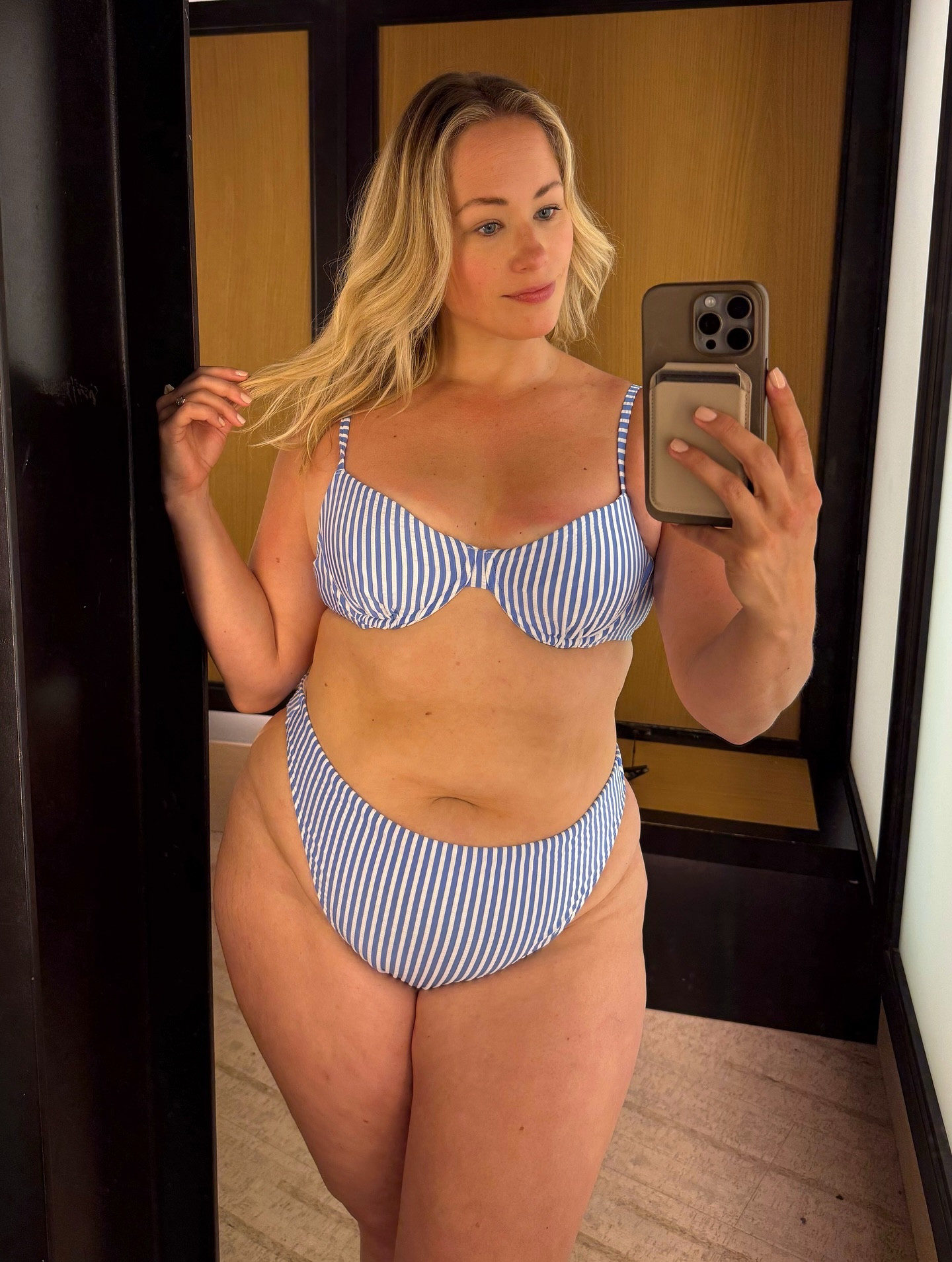 Trying on @abercrombie swimsuits in a size XL as a curvy size 12/14 💁‍♀️👙🩱💦
Spoiler: Their swim shop understood the assignment. 🙌
So excited to see more flattering, comfy options for us curvy girls—Abercrombie is getting it RIGHT! 💖 

You can now shop my favs in my Abercrombie Creator Shop or @shop.ltk links in my bio!

#CurvySwimwear #AbercrombieHaul #Size12TryOn #SwimsuitTryOn #CurveFashion #AbercrombieSwim #TryOnHaul #abercrombiecreator #abercrombiepartner #sizexl #plussizeswim #curvelove #curves #curvy #plussizefashion #swimwear #vacationshop