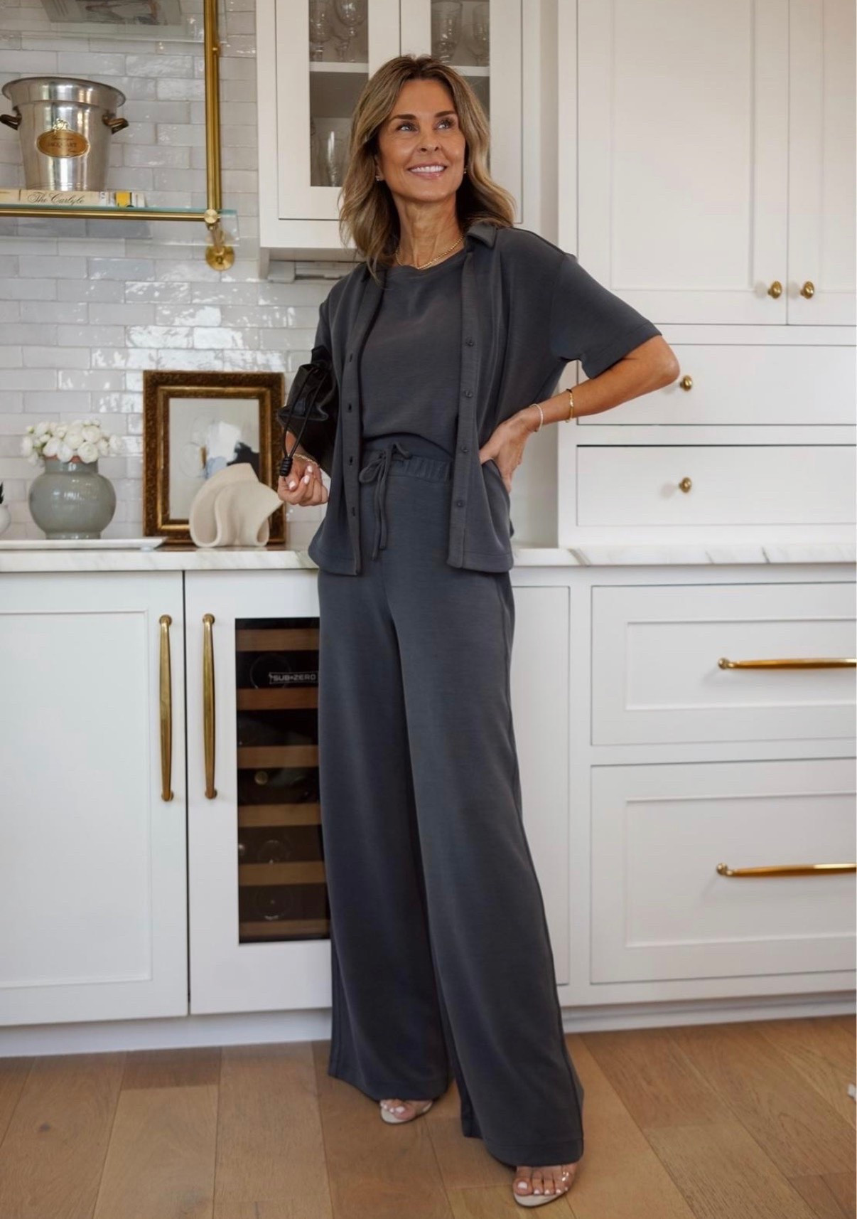 I’m 5’6’’ use discount code FASHIONEDLIFEXSPANX for 15% off + free shipping (new orders only). 

Spanx’s new styles and colors are so good! You’re going to love! 

-new color in the AirEssential wide leg pants & boatneck top, 3 lengths available, wearing reg length 32”.

@Spanx

#LTKootd #LTKSeasonal #LTKOver40