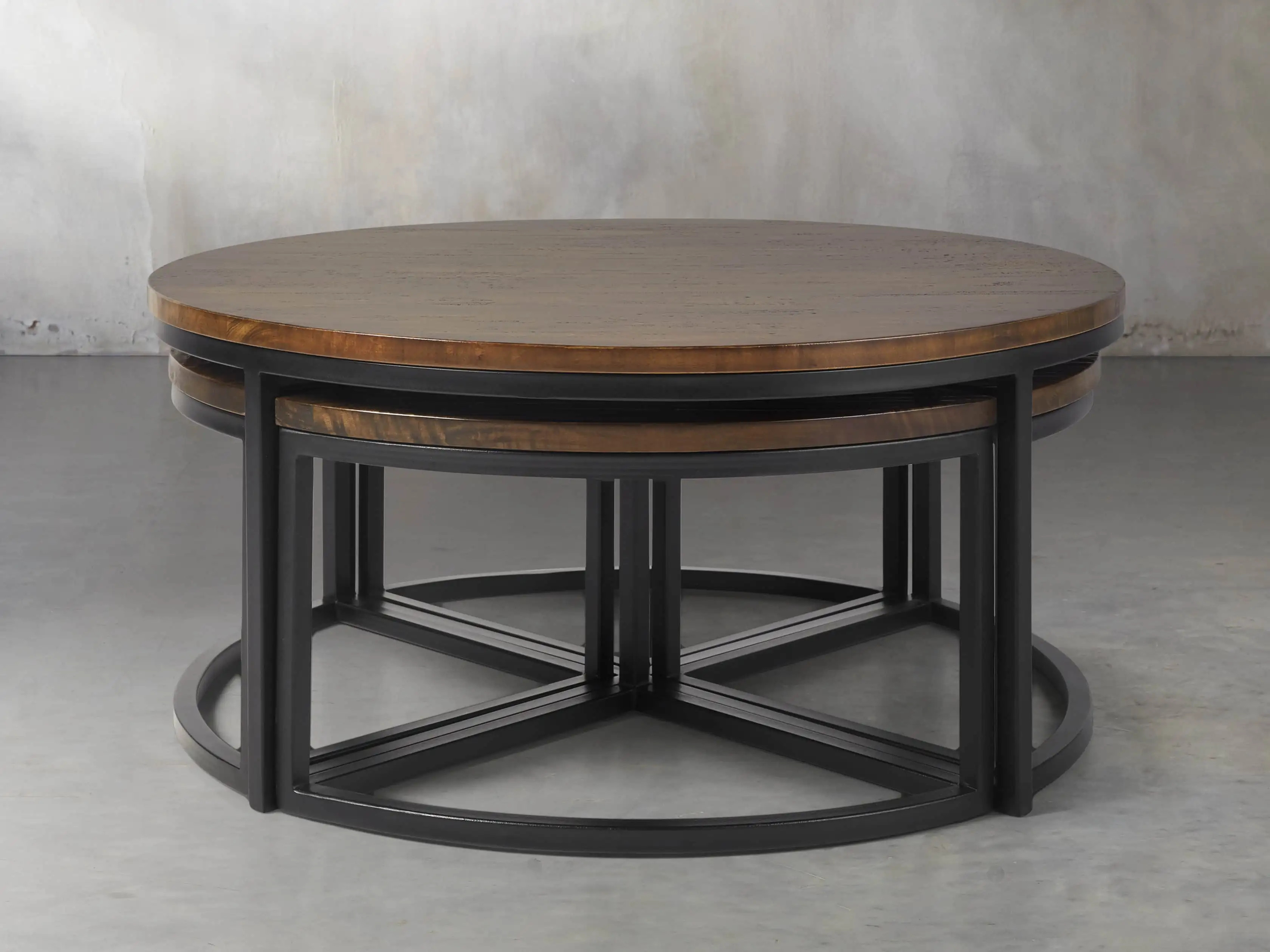 Palmer Round Nesting Coffee Table | Arhaus