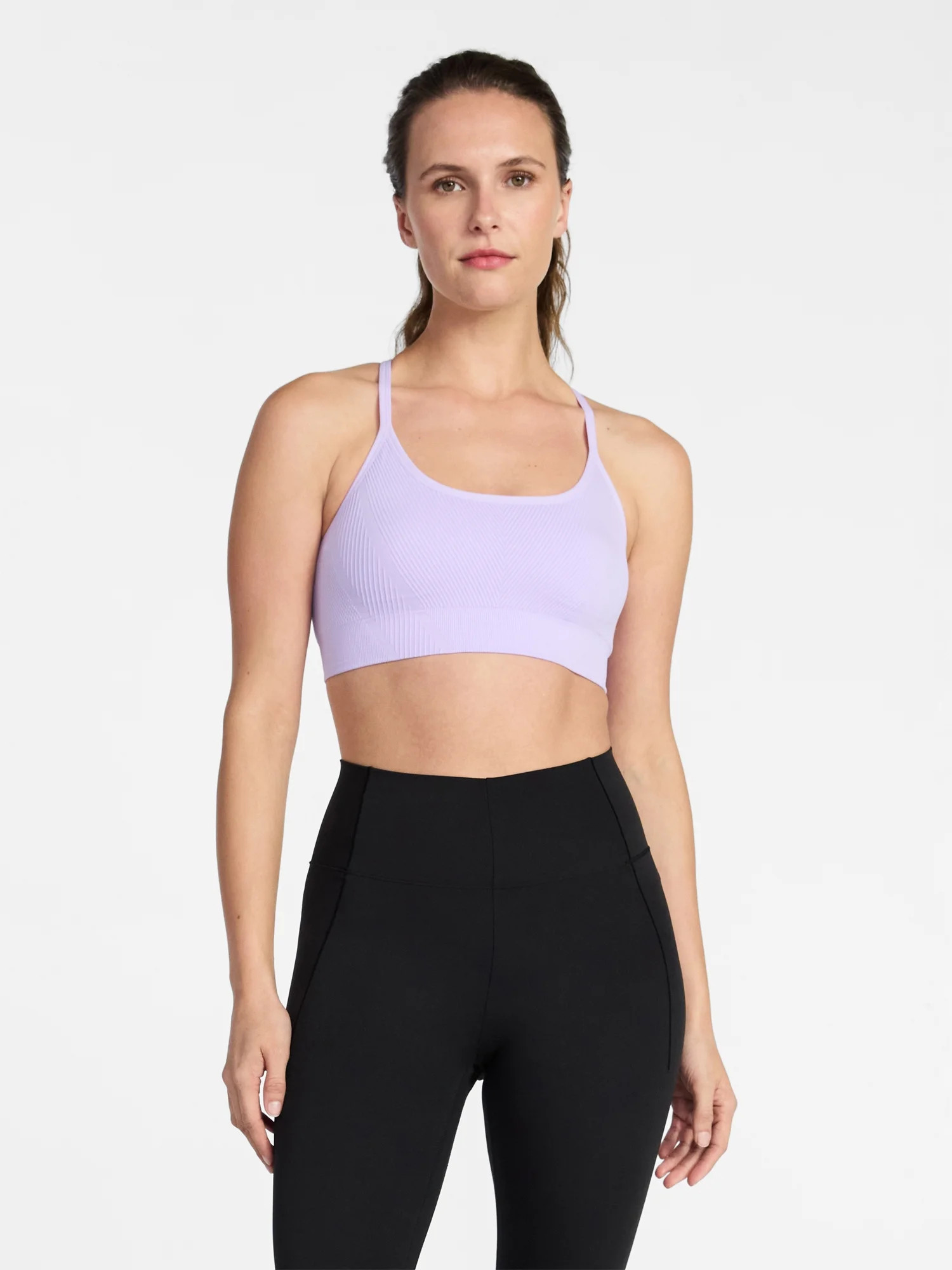 Avia Women's Low Support Seamless Textured Cami Sports Bra, Sizes XS-XXXL - Walmart.com | Walmart (US)