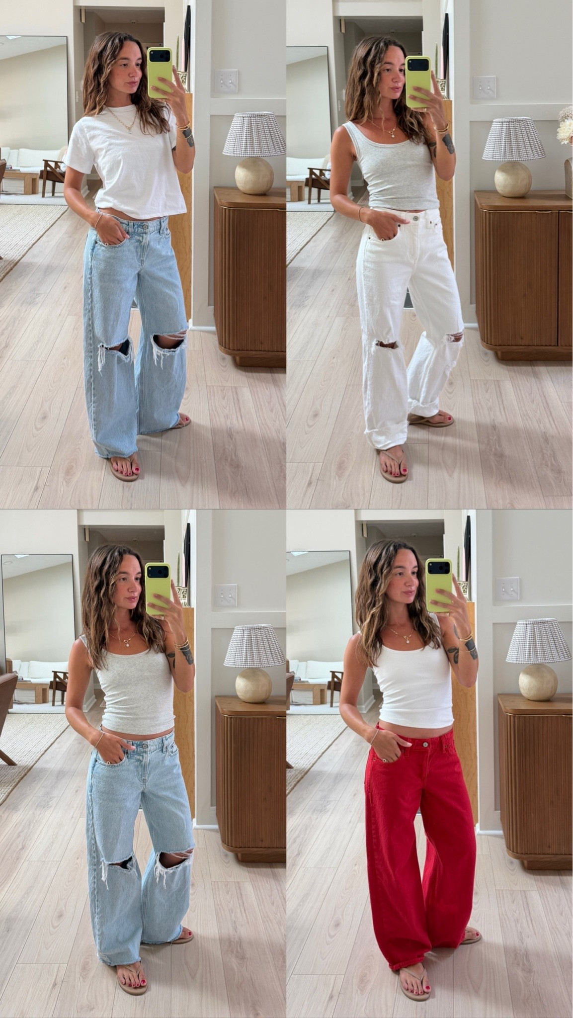 @abercrombie jeans + simple tops! Sizes below:

All jeans: 24 short
Bra free tank: XS
Skimming tee: small

#abercrombiepartner