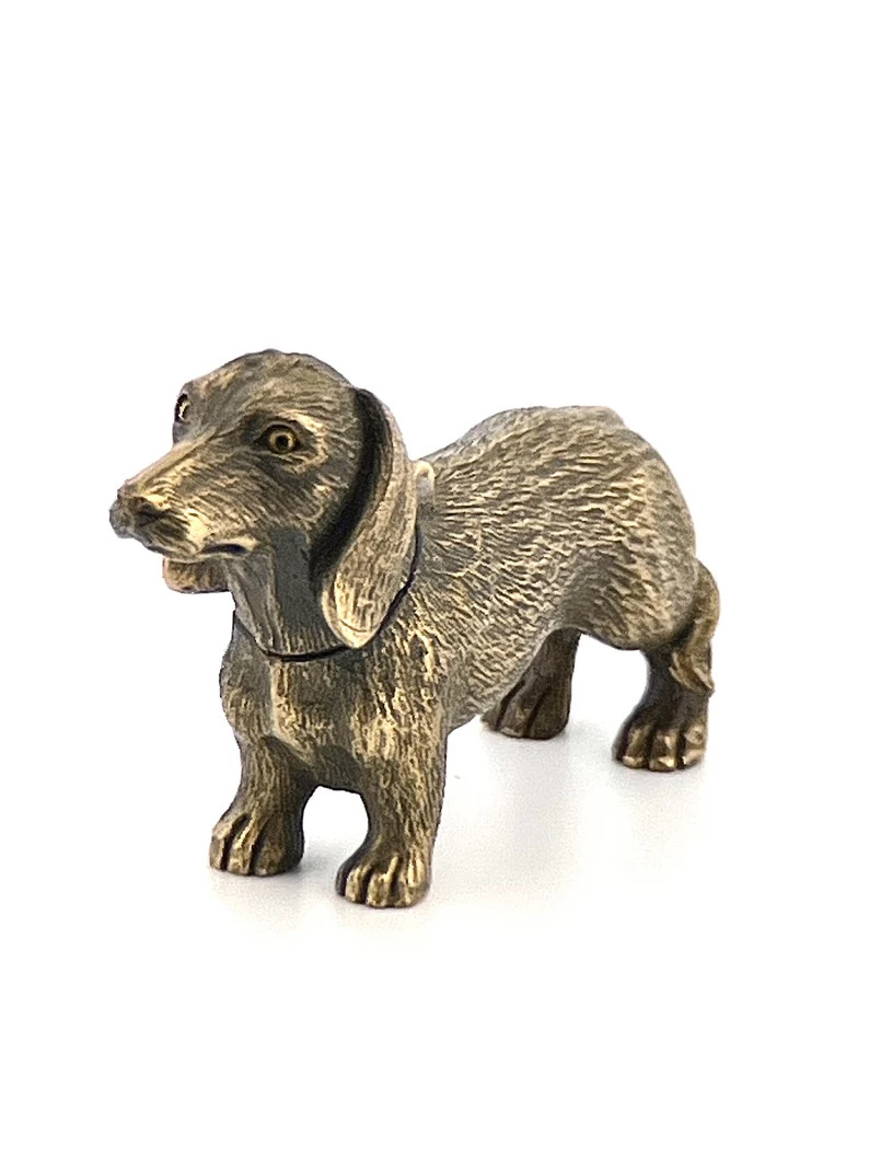 Brass Dachshund Vesta Case, Vintage Dog Match Safe, Collectible | Etsy (Global)