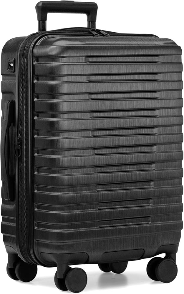 U.S. Traveler Boren Polycarbonate Hardside Rugged Travel Suitcase Luggage with 8 Spinner Wheels, ... | Amazon (US)