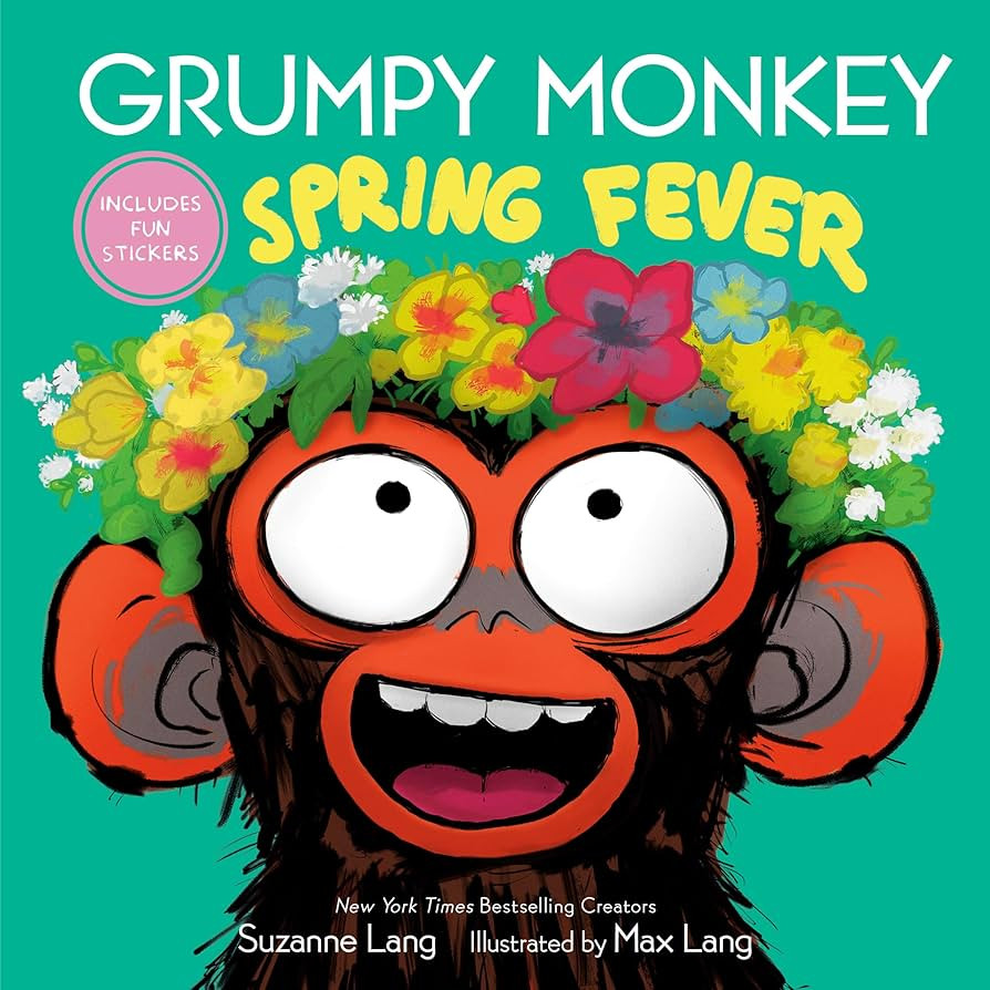 Grumpy Monkey Spring Fever: Includes Fun Stickers! | Amazon (US)