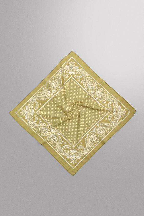 GEOMETRIC PRINT BANDANA | Zara US