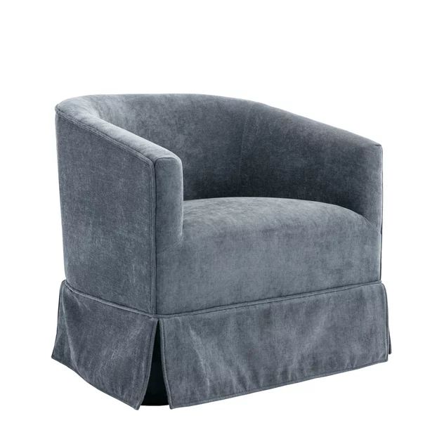 Locus Bono Swivel Accent Chair for Living Room Bedroom, Arm Chair for Office, Color Gray - Walmar... | Walmart (US)