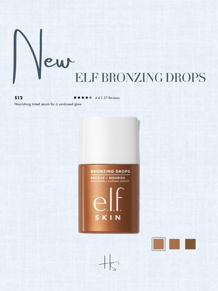 New ELF bronzing drops!! Comes in 3 shades & it’s under $15!!! I’m totally stocking up! 

#LTKbeauty