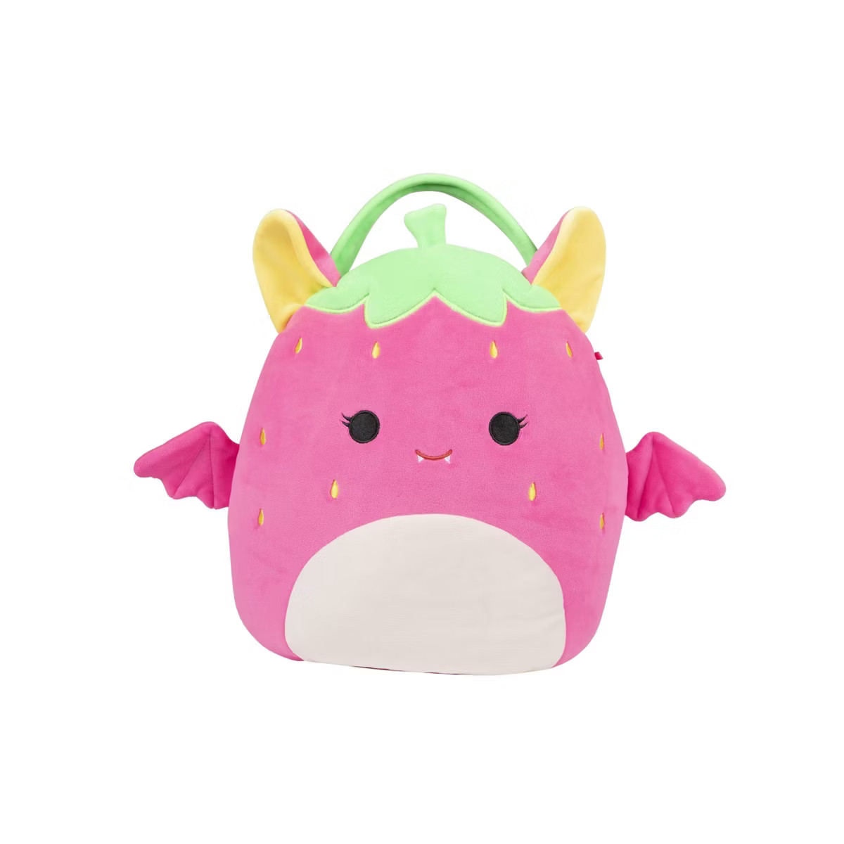 Squishmallows Gwendolyn the Neon Strawberry Bat Halloween Treat Pail | Target