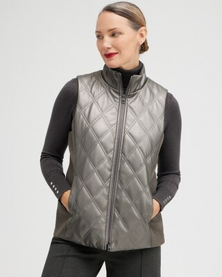 Faux Leather Vest | Chico's