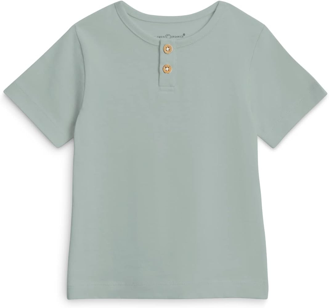 Colored Organics infant toddler and kids, organic cotton, short sleeve crewneck T-shirt | Amazon (US)