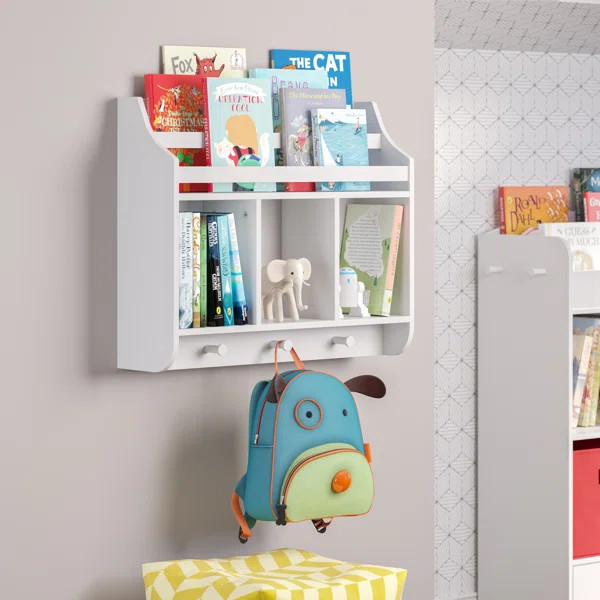 Brinker-Smith Harriet Bee 20.13'' H X 23.69'' W Floating Shelf Kids Bookcase | Wayfair North America