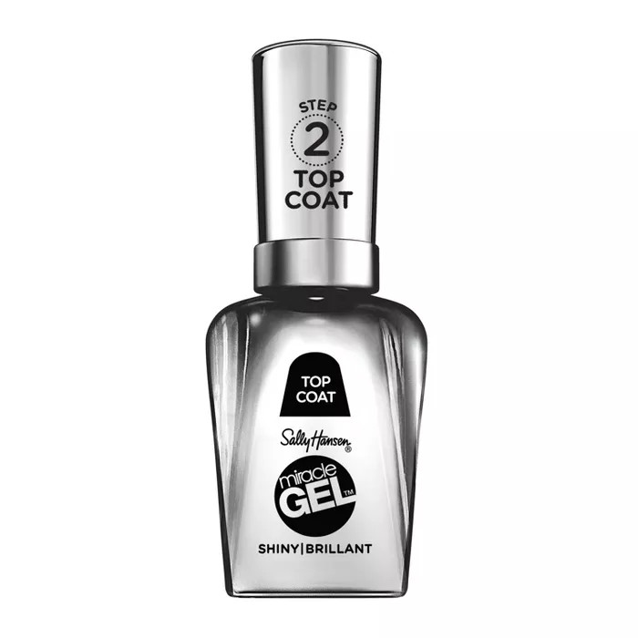 Sally Hansen Miracle Gel Nail Polish - 101 Shiny Top Coat - 0.5 fl oz | Target