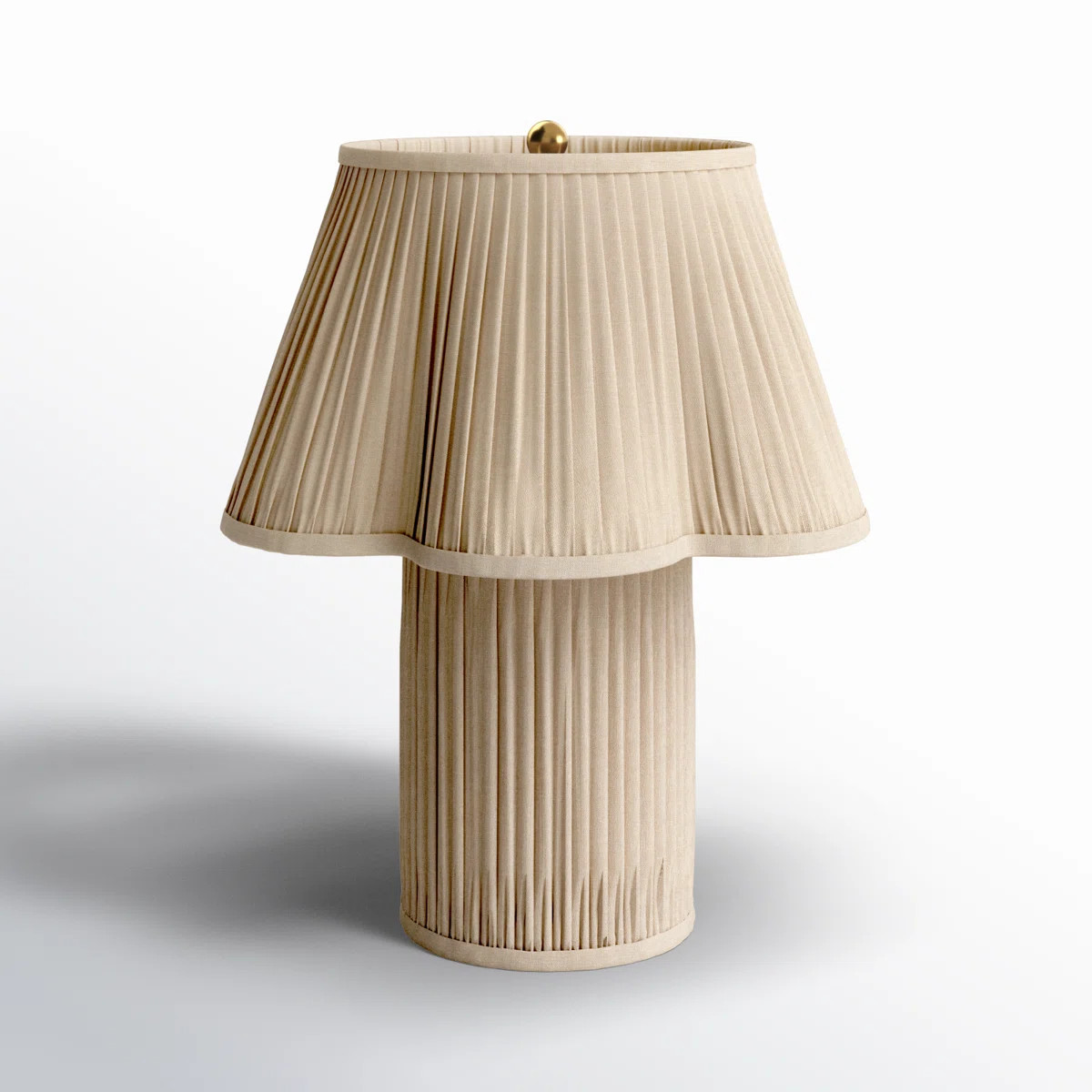 TOV Furniture Corrine Jute and Cotton Table Lamp | Wayfair | Wayfair North America