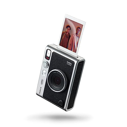 Instax Mini EVO 2-in-1 Photo Camera and Printer with a 2.7 inch LCD Screen, 10 Lens and 10 Film Effects, Mini Film Format, Black | Amazon (US)