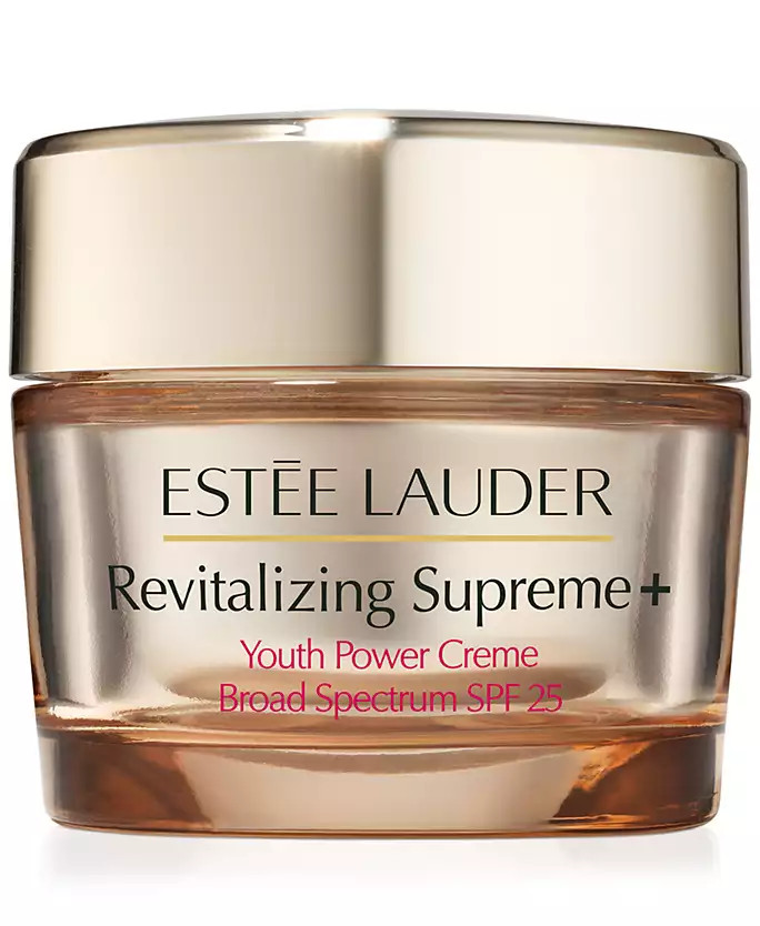 Revitalizing Supreme+ Cream Moisturizer With Hyaluronic Acid & Peptides SPF 25, 2.5 Oz | Macy's